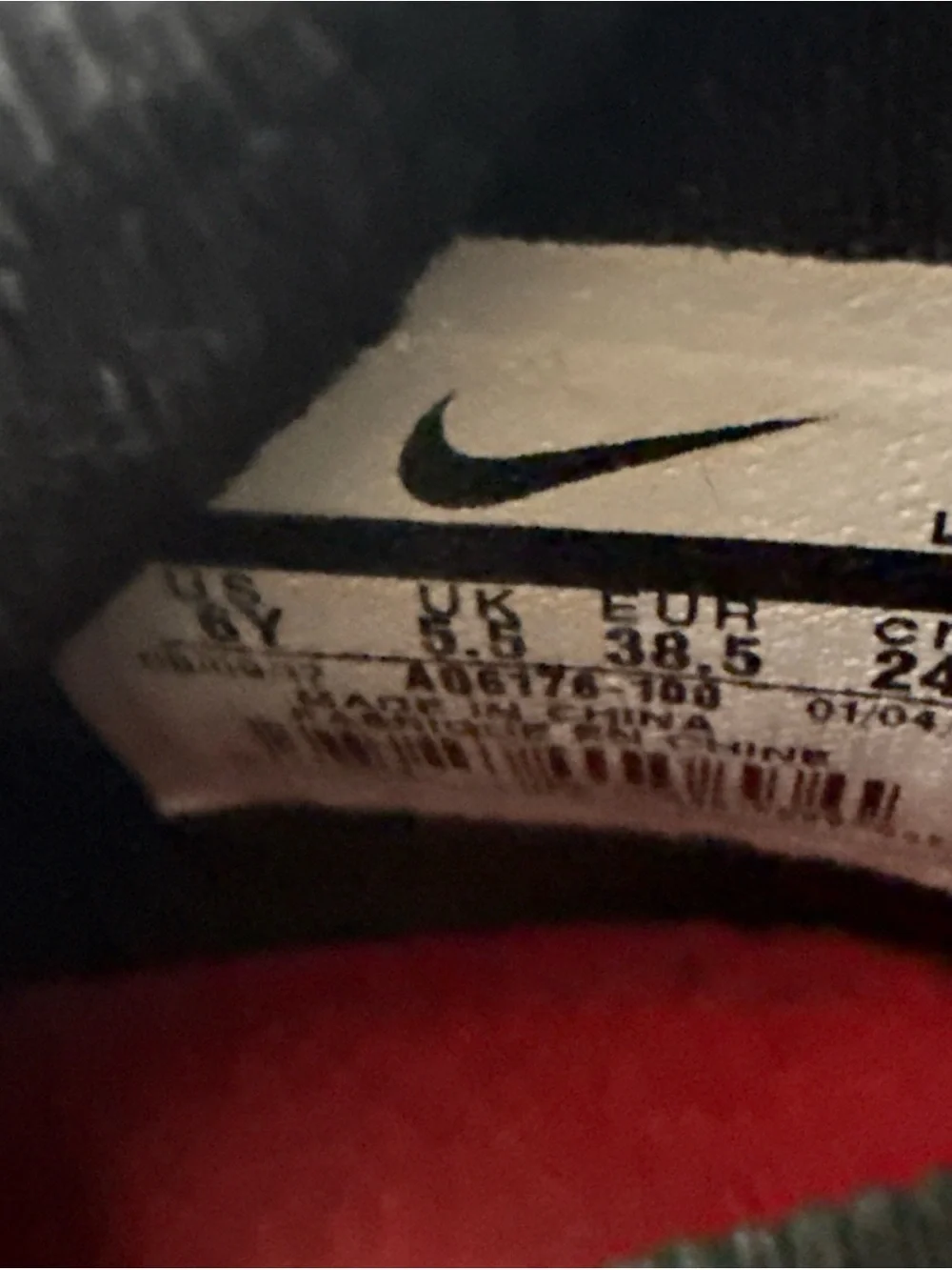 Nike breathable knit